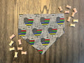 All Lines Matter bandana flat lay front view