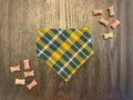 Dog Bandana:  Lambeau Plaid